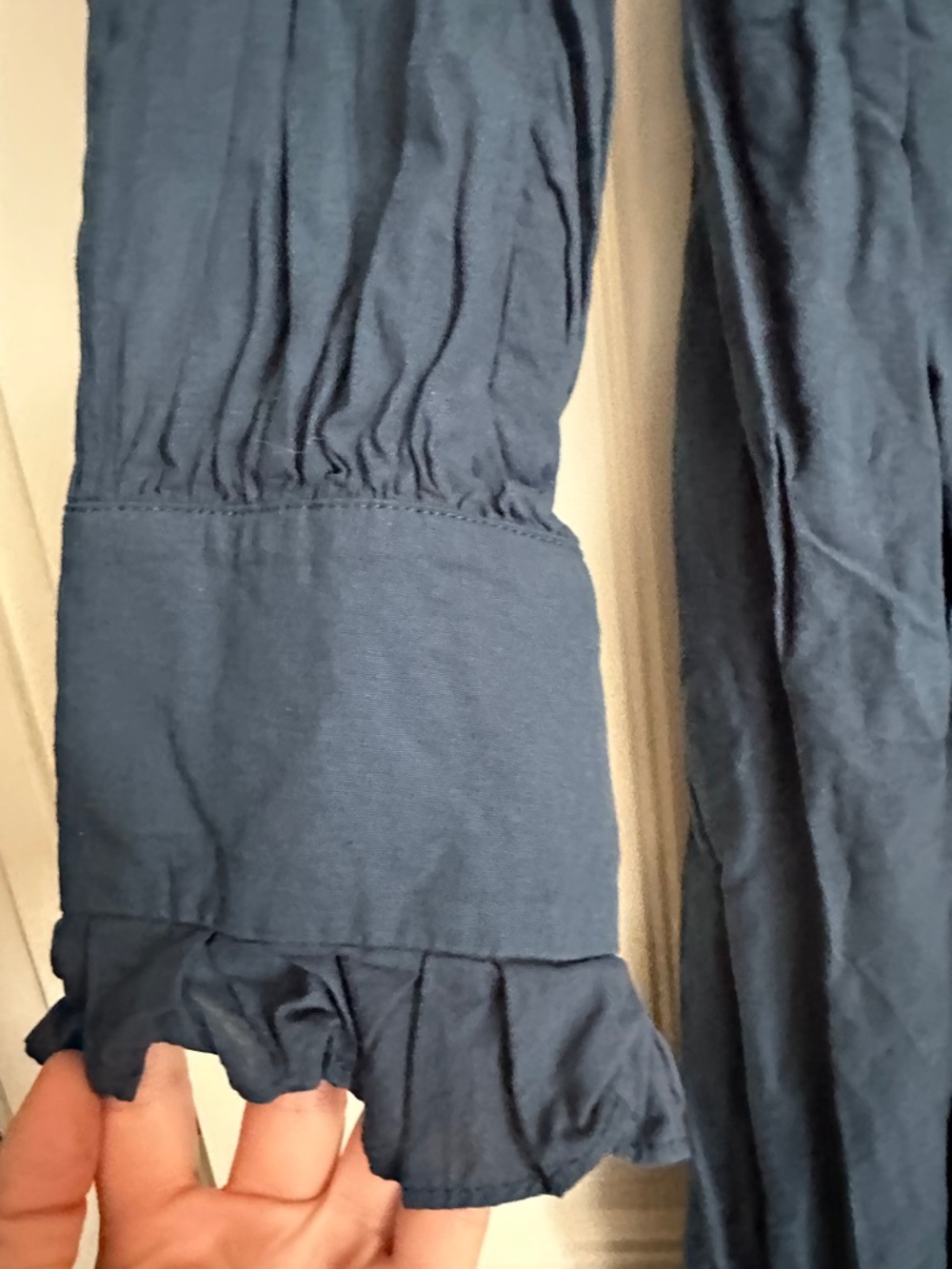 Scarlet darkness Blue Long-Sleeve Midi Dress size 2XL - Picture 2 of 7